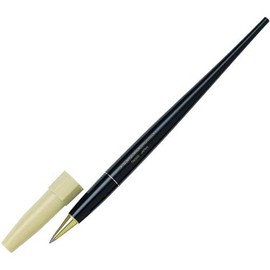 Platinum Thousand Year Brush Desk Ballpoint Pens, 0.7 mm Black Pack of 5 