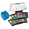Pelikan 701228 ProColor Paint Box Black / Blue 24 Colours