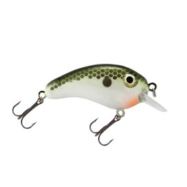 Luck E Strike Crappie Magic Crankbait (2 Inch Crappie Lure) Made in The USA, Tennesse Shad
