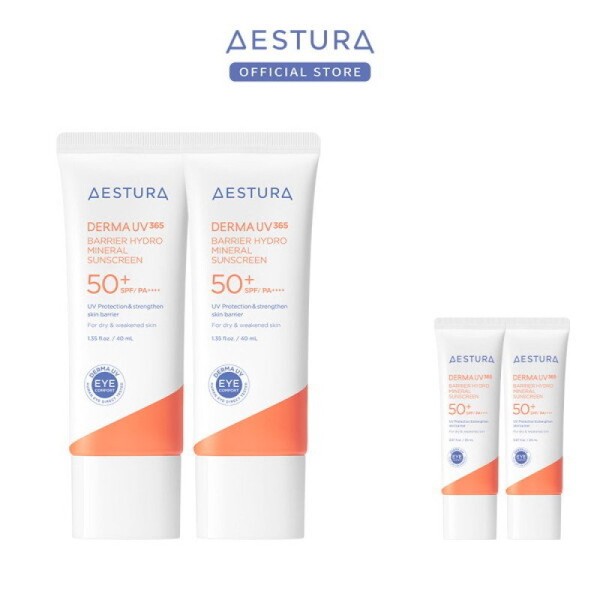 Estura 10% additional discount Derma UV365 barrier moisture mineral sunscreen