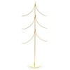 BestPysanky 6-Arm Tiered Tree Gold Metal Ornament Display Stand 14