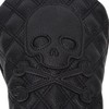 PU Leather Golf Wood Head Covers Waterproof Golf Skull Pattern