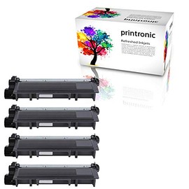 Printronic 4 Pack Compatible Brother TN630 TN660 Toner Cartridge Black for Brother MFC-L2700DW HL-L2340DW MFC-L2740DW DCP-L2520DW DCP-L2540DW HL-L2360DW HL-L2380DW HL-L2300D MFC-L2720DW HL-L2320D MFC-L2705DW Printer