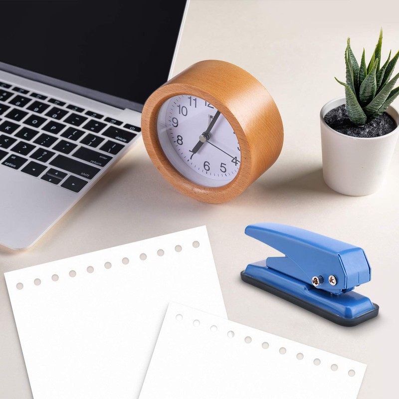 Single Handheld 1/4 Inches Hole Puncher, 20 Sheet Punch Capacity