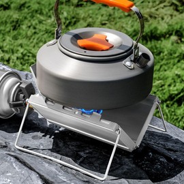 Portable Camp Stove,Folding Cassette Stoves Camp Burner | Heavy Duty Outdoor Camping Picnic Stove, Backpacking Stove Kit for Outdoor Camping