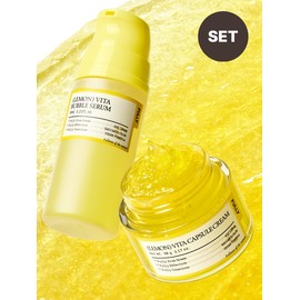 NEW Fully Lemon Vita 2-piece set (Vita Cream + Bubble Serum) / NEW 풀리 레몬 비타 2종 세트 (비타 크림+버블 세럼)