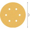 Bosch Professional 50x Expert C470 Sandpaper (Ø 150 mm, Grit