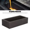 Rectangular Graphite Ingot Mold High Purity Heat Resistant Jewelry Metal