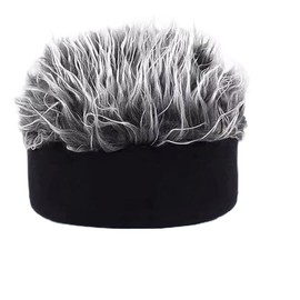 GIOECRY Golf Competition Prize Men's Hip Hop Rock Dance Puff Hat Bee Cap Flare Wig Bald Wig Sun Visor Golf Fishing