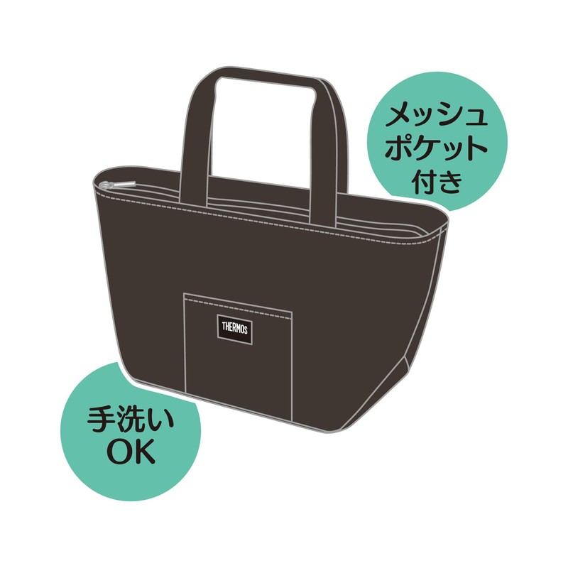 Thermos RFF-004 SMB Insulated Lunch Bag 4L Smoke Black