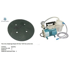 Allied Healthcare Aspirator Suction Pump Schuco S130A 1 - Diaphragm Repair Kit S608144 Rebuild Kit