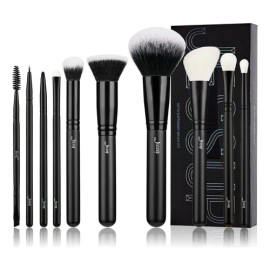 Jessup Kit de 10 brochas de maquillaje de lana T323 Profesionale                                                                                      