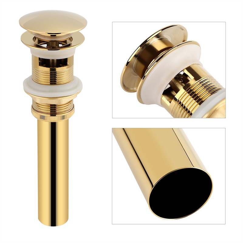 Kitchen Bathroom Basin Sink Solid Brass Pop Up Drain Stopper