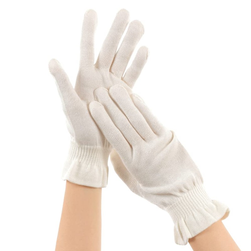 Silk Gloves, Prevents Rough Hands, Moisturizing, Hand Care While Sleeping,