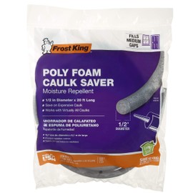 Frost King C22H 1/2-Inch by 20-Foot Caulk Saver - Gray