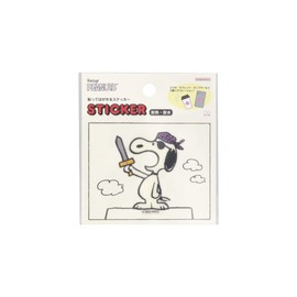 Sunstar Stationery S8585997 Snoopy Sticker Peanuts American Taste Peeking