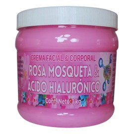 Crema Rosa Mosqueta & Ácido Hialurónico Anti-edad (1 Kilo)
