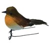 HAORONG 4PCS Large Robin Bird Christmas Tree Decoration Craft Very