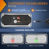Nilight 2PCS 42LED Amber White Wireless Magnetic Strobe Lights Portable