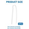 10Pcs Hearing Aid Tubes, Lightweight Hearing Aid Domes, Transmitting Clear