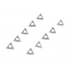 Accusize Industrial Tools TCGT520-LH Carbide Inserts for Cutting Aluminum, 10