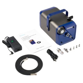 Hseng Extra Quiet Airbrush Air Compressor With Built-in Air Tank