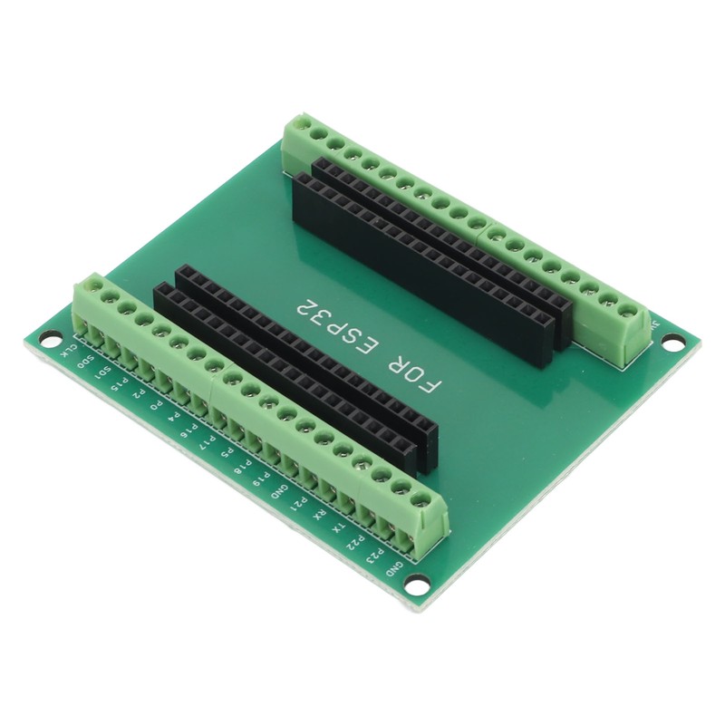 2Pcs ESP32 Breakout Board 38 Pin 2 in 1 Dual