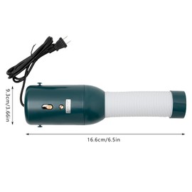 Xuthusman 110V Travel Portable Clothes Dryer, Multifunctional Mini Dryer Machine, Small Cloth Dryer Quilt Shoes Dryer For Home Travel Camping (Green)