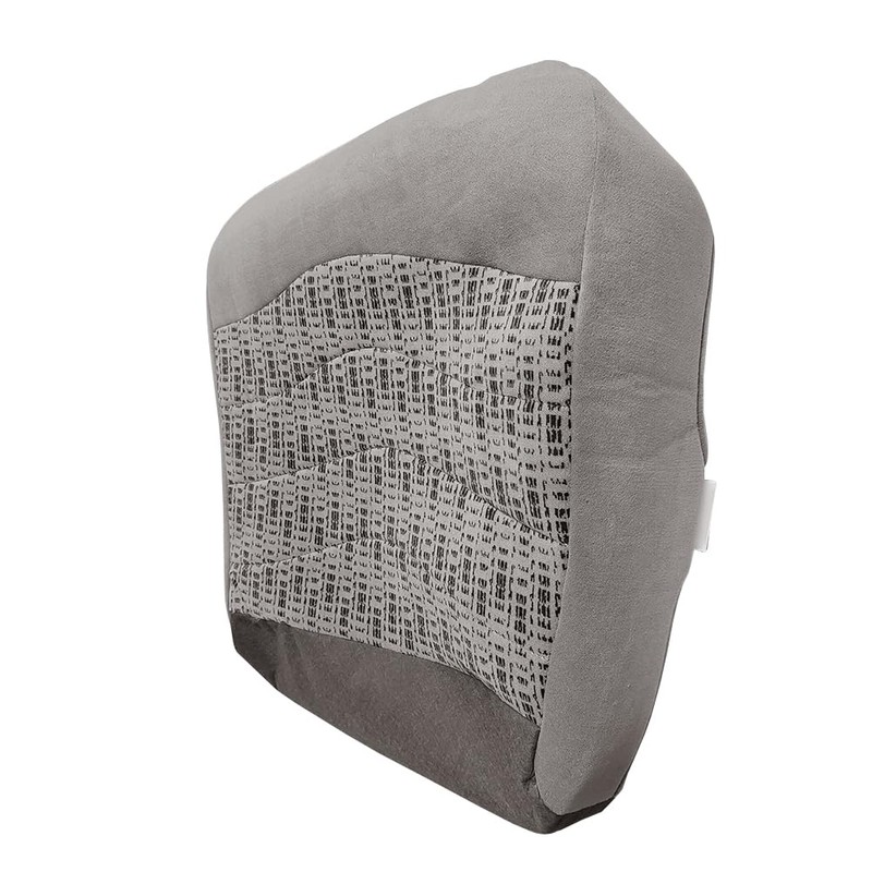 UINIEBOOM Passenger Bottom Cloth Seat Cover, Replacement Gray Front Passenger