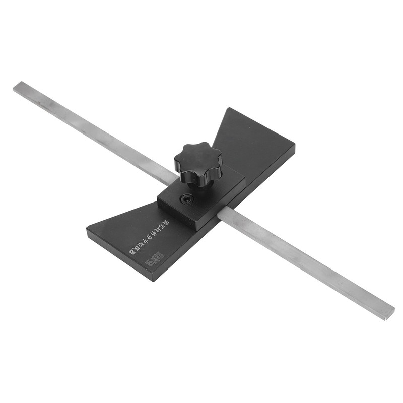 Center Point Finder Circular Workpiece Positioning Scriber Aluminum Strip Woodworking