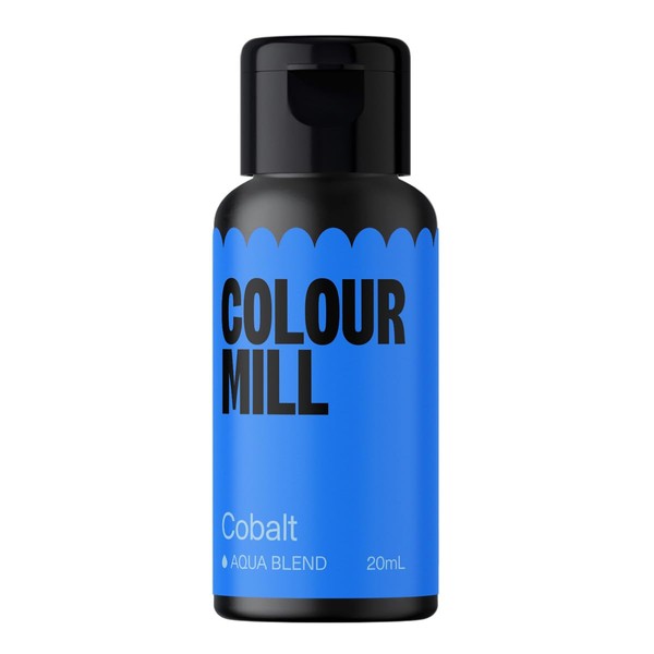 Colour Mill Aqua Blend Food Colouring Liquid Cobalt - Edible