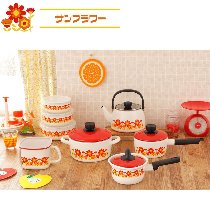 Fuji Horo Square Miso Pot Memories Sunflower FJ-KP SF