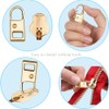 Zipper Pull Replacement,6 Pcs Metal Zipper Repair Tab for Luggage