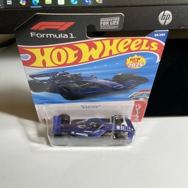 Hot Wheels 2025 Hot Wheels Williams Racing F1 59/250 TRACK ACES 1/5 NEW FORMULA 1 US CARD