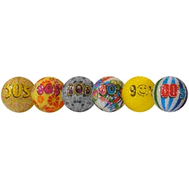 Longridge Decades Neuheit Golfbälle (6er-Pack) – gemischt