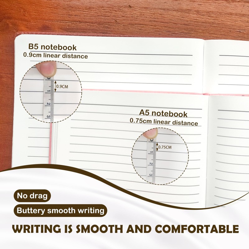 Stone Paper Notebook for Women Men, A5 Waterproof Notebook Hardcover