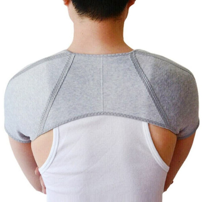Sport Gym Arthritis Protector Wraps Double Shoulder Support Brace Strap