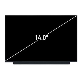 TECHNOLOGYVS 14.0" COMPATIBLE LAPTOP DISPLAY IPS SCREEN FOR ASUS ZEPHYRUS G14 GA402RK-L SERIES MONITOR LED LCD 40 PINS 2560x1600 120HZ WQXGA WITHOUT BRACKETS MATTE