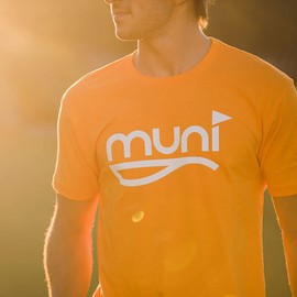 Frogger Golf – Muni T Shirt – Regular Fit Pre Shrunk Tee Shirt for Men & Women – Made in The USA - Orange, XL