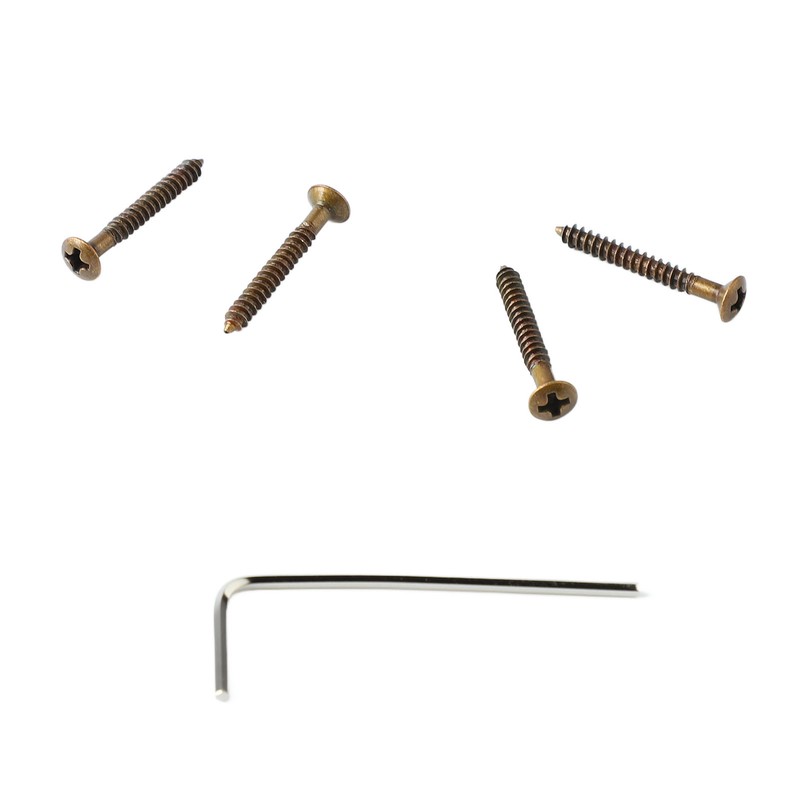 4 String Guitar Bridge Ukulele Bass Metal Bridge Replacement for