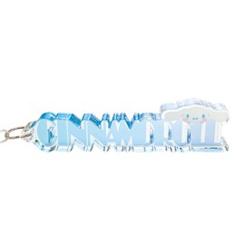 Tees Factory Sanrio Acrylic Name Block Keychain Cinnamoroll SR-5541797CR