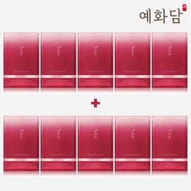 The Face Shop 예화담 천삼송이 진윤 골드 마스크 10매 Yehwadam Cheonsam Songyi Jin-yun Gold Mask 10 Sheets