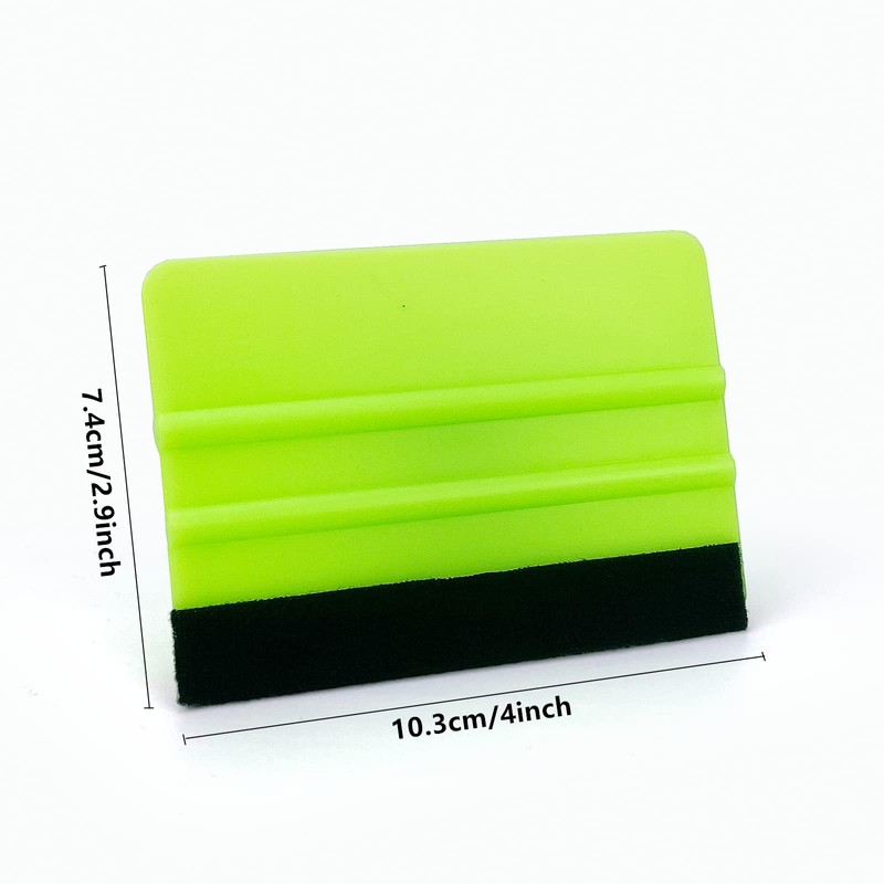 Lunbengo 20 Piece Car Wrap Plastic Squeegee, 10 * 7cm