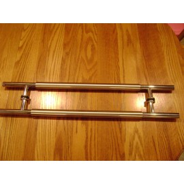 Townsteel Stainless Frameless Door Pull 24" / Interior Door Handle  TDP-26-9/16"