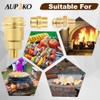 Aupoko QCC1 Nut Propane Gas Fitting Adapter Kit, Propane Gas