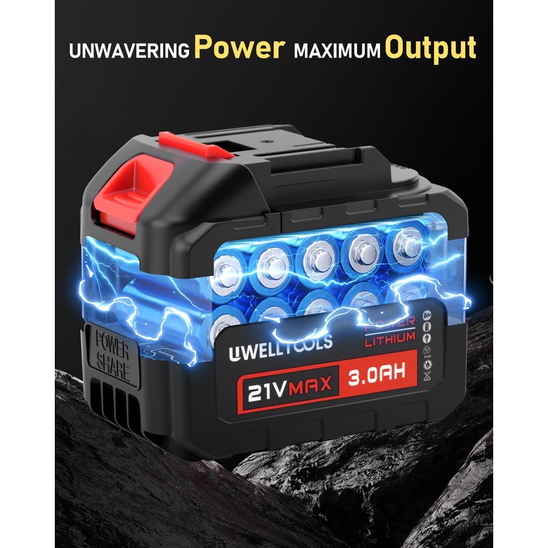 350000 RPM Cordless Leaf Blower -21V Handheld Design Lawn Blowers