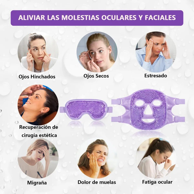 Máscaras Dormir Hielo Ojos