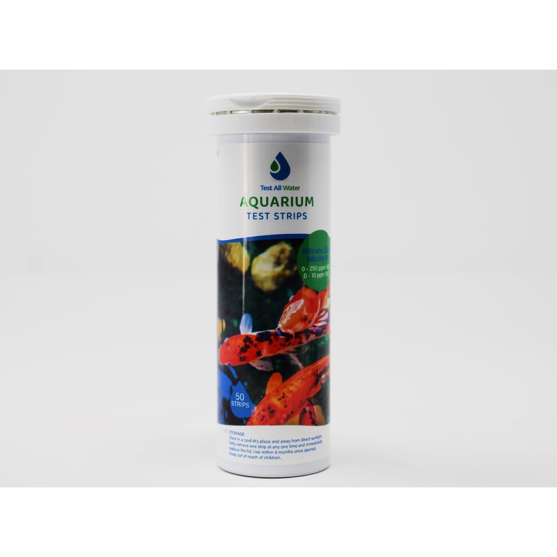 TEST ALL WATER - Nitrate/Nitrite Aquarium Test Strips | 50