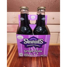 Stewart’s Stewart's Original Grape Soda 12 oz Bottle Pack of 4