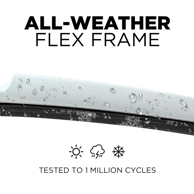 Clix Wipers - Jeep Wrangler & Gladiator (16"/16") White Windshield